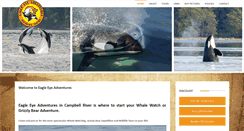Desktop Screenshot of eagleeyeadventures.com